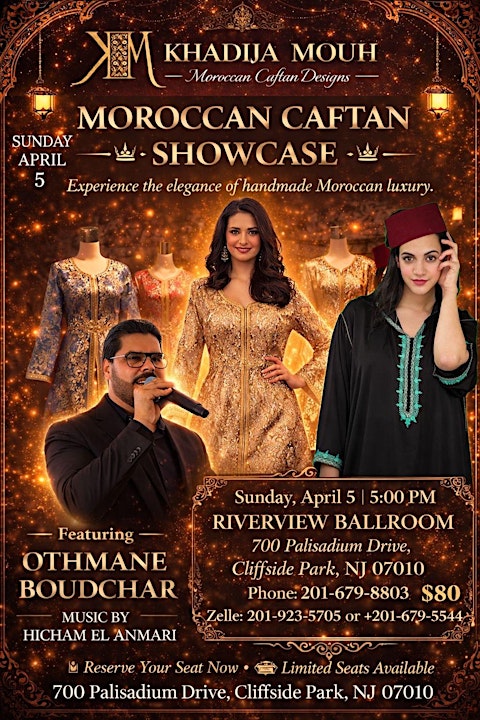 Moroccan Caftan Fashion Show w/Boudchar