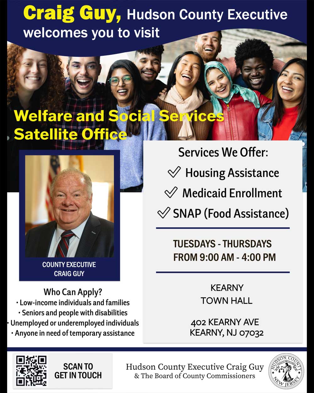 Hudson County Welfare And Social Services