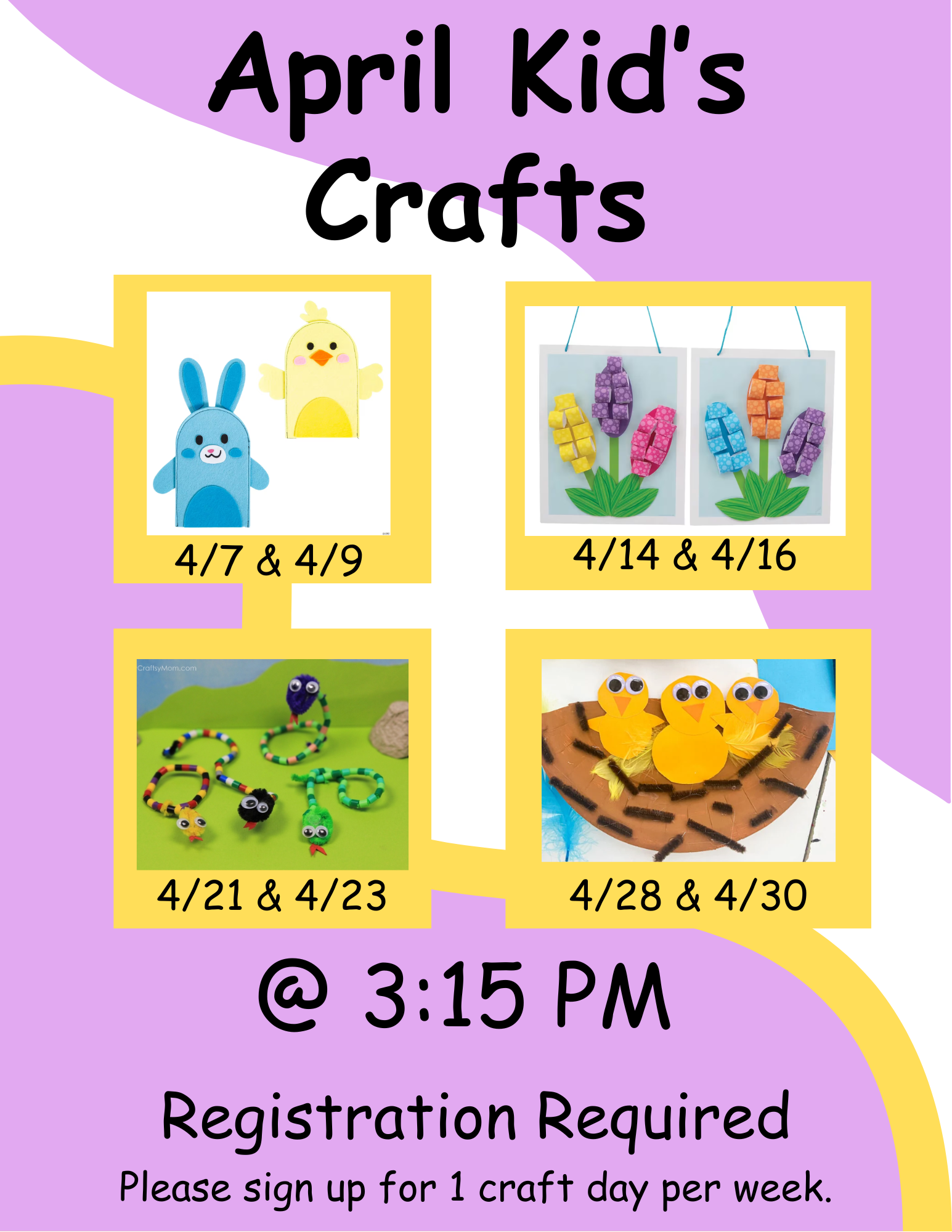 Kids Craft Bird Nest