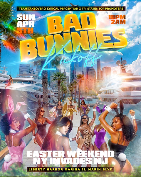Bad Bunnies Party Cruise Easter Sunday