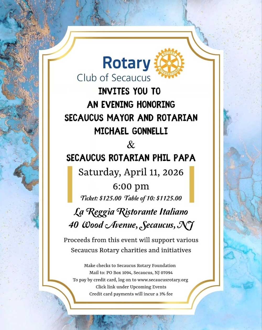 Rotary - An Evening of Honor & Community