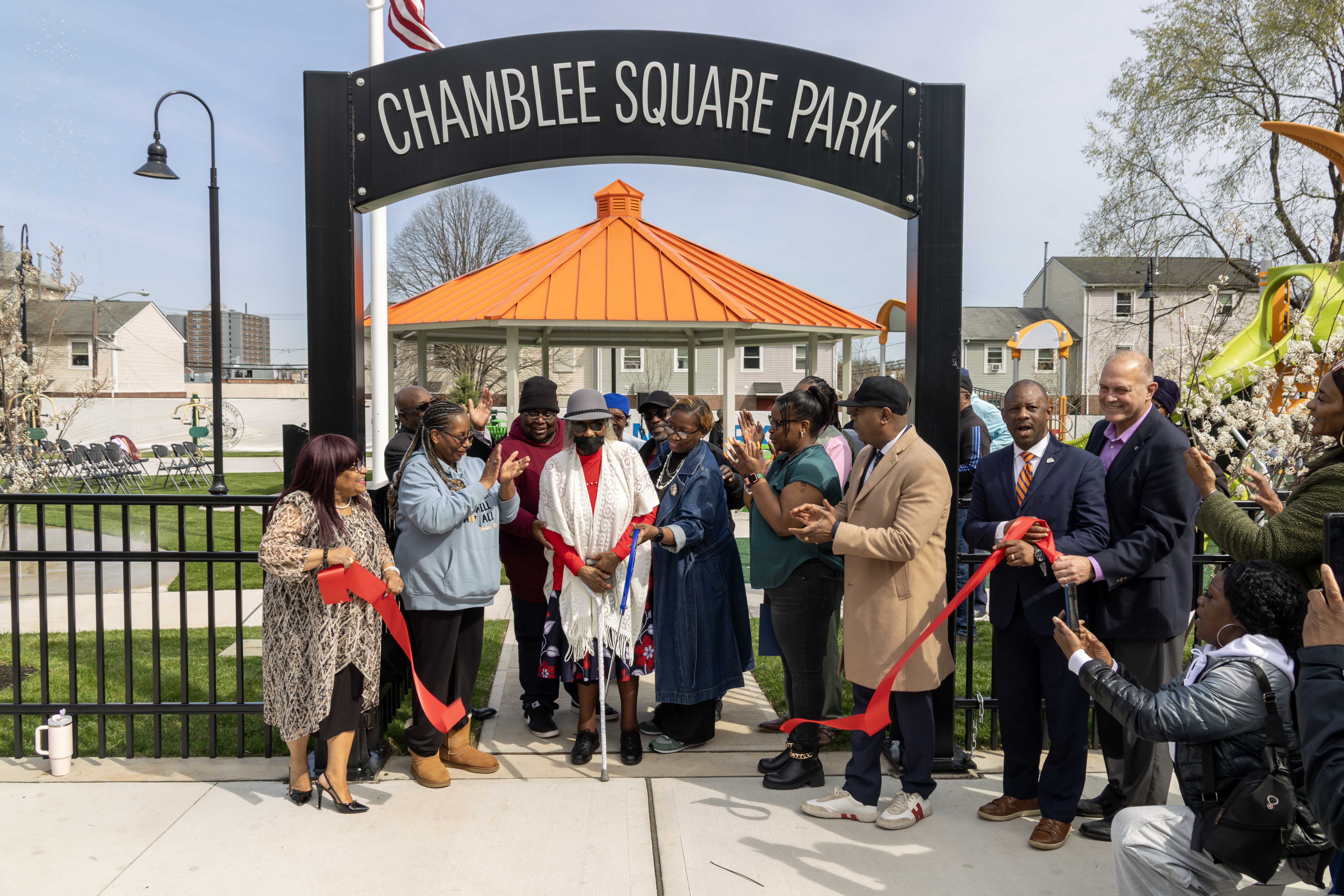 New Chamblee Square Park Opens in Newark
