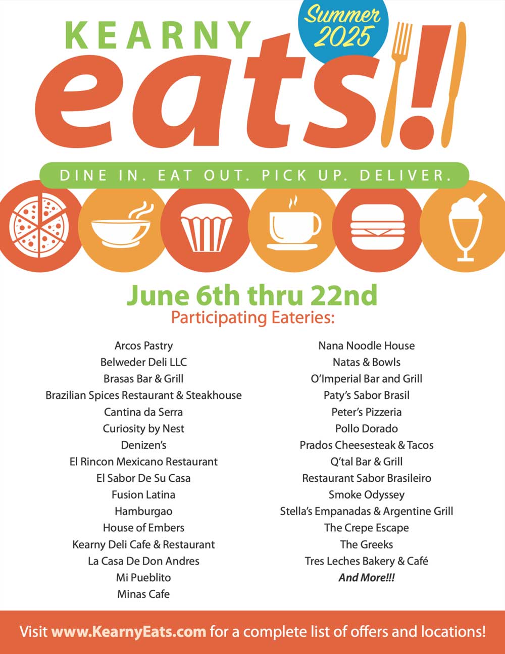 Kearny Eats! Returns
