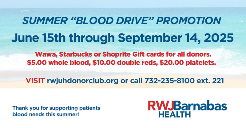Summer Blood Drive