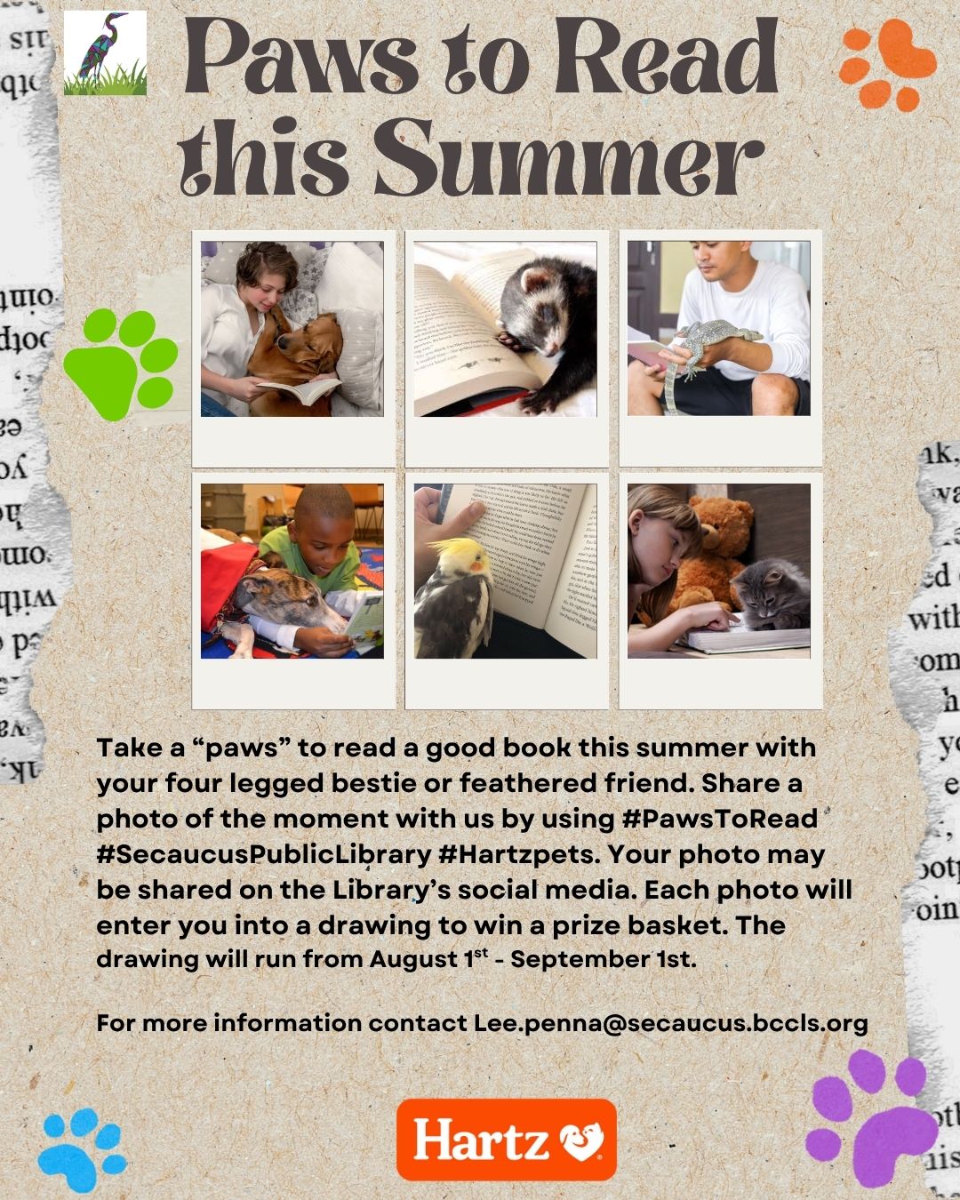 'Paws' to Read this Summer
