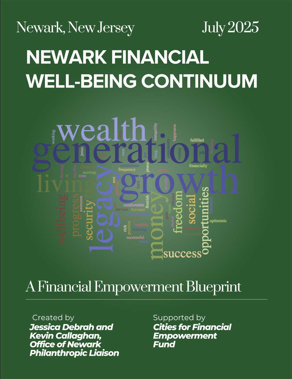 Newark Unveils New Financial Empowerment Blueprint