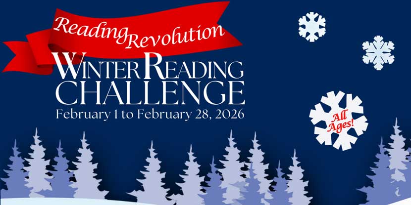 Join the 2026 Winter Reading Challenge