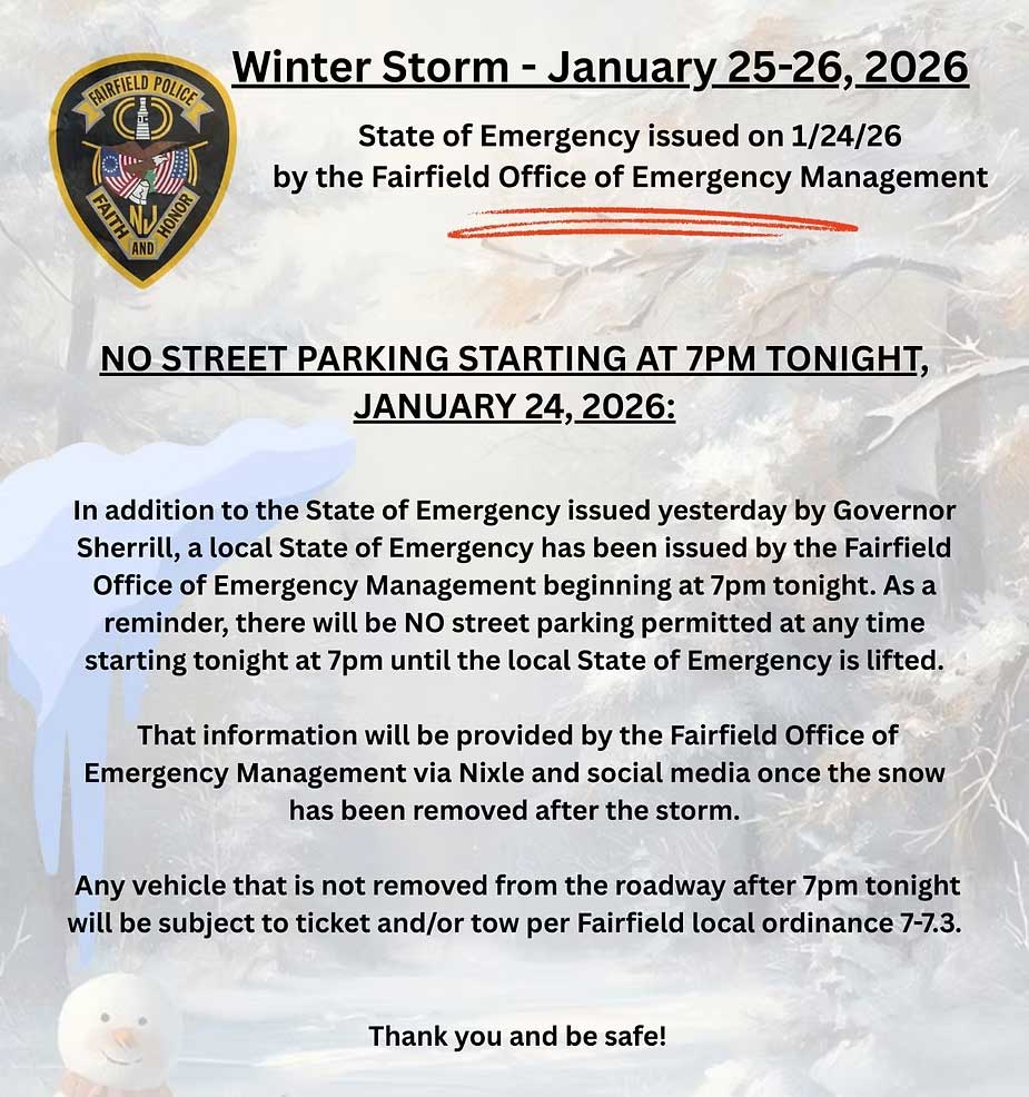 Winter Storm Warning: 1/25/2026 - 1/26/2026