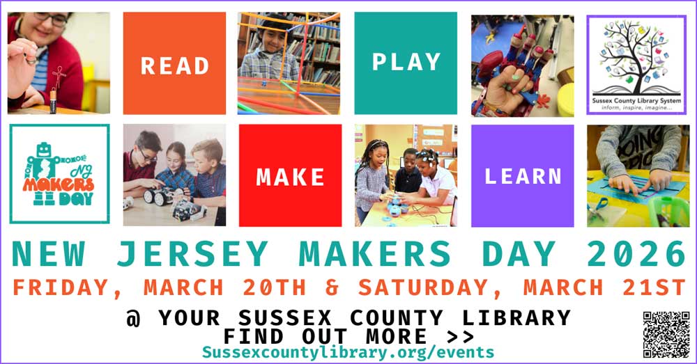 New Jersey Makers Day Returns to Sussex County Libraries