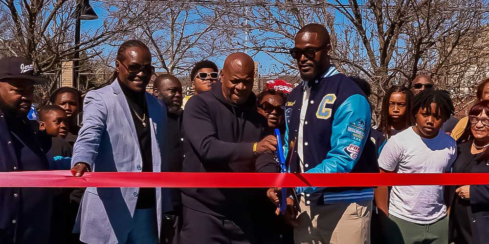 Newark Football Field Renamed to Tahir Whitehead Sports Complex